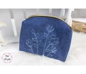 Stickdatei - Blumen Line Art